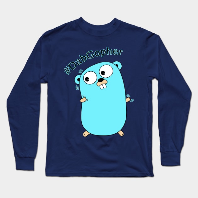 Dab Gopher Long Sleeve T-Shirt by nightelf